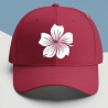 Casquette Fleur Hibiscus Unisexe - Disponible en 3 Couleur